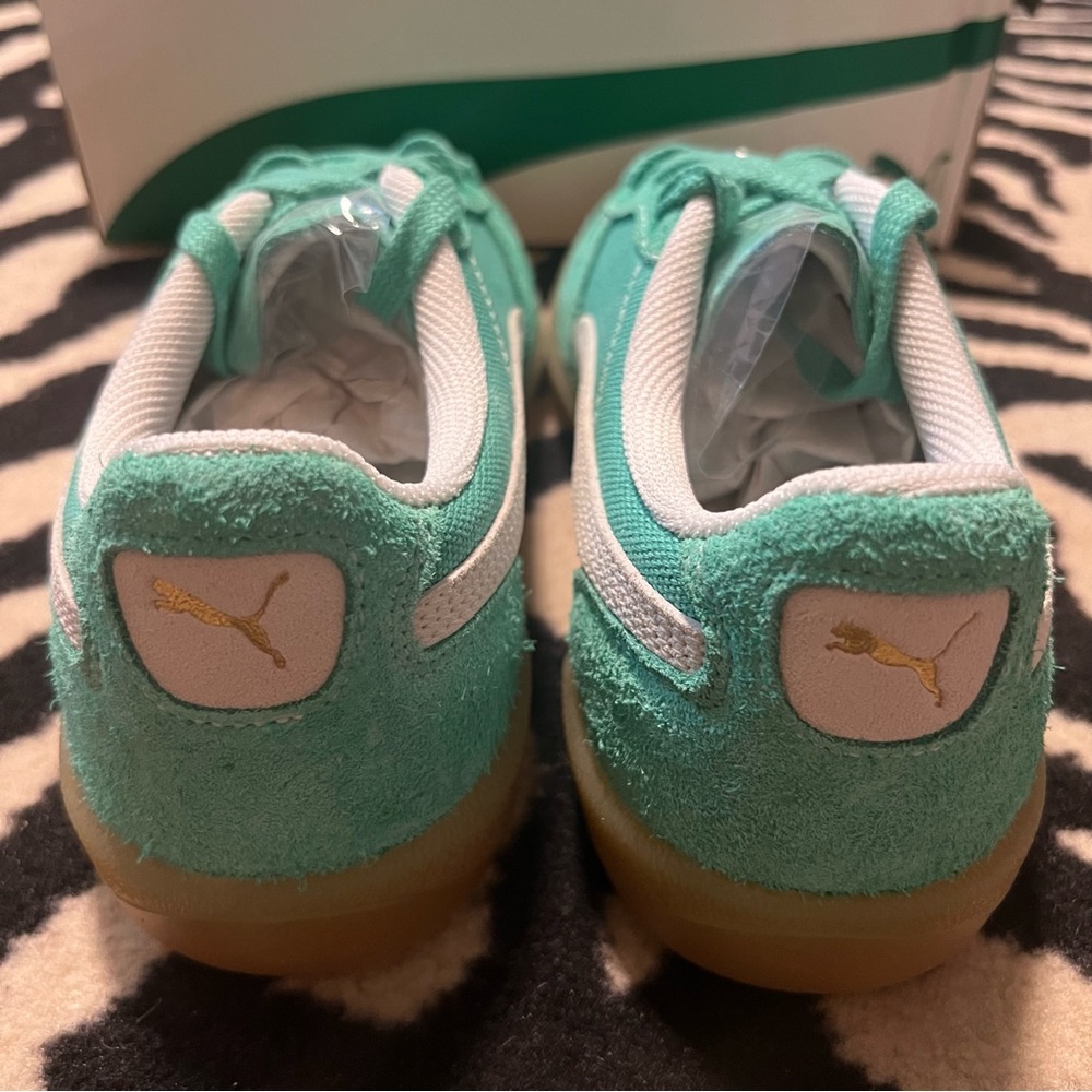 NWT Puma Palermo Vintage Sneakers Jade Frost Frosted Ivory Size Women’s 7.5 - Picture 12 of 15